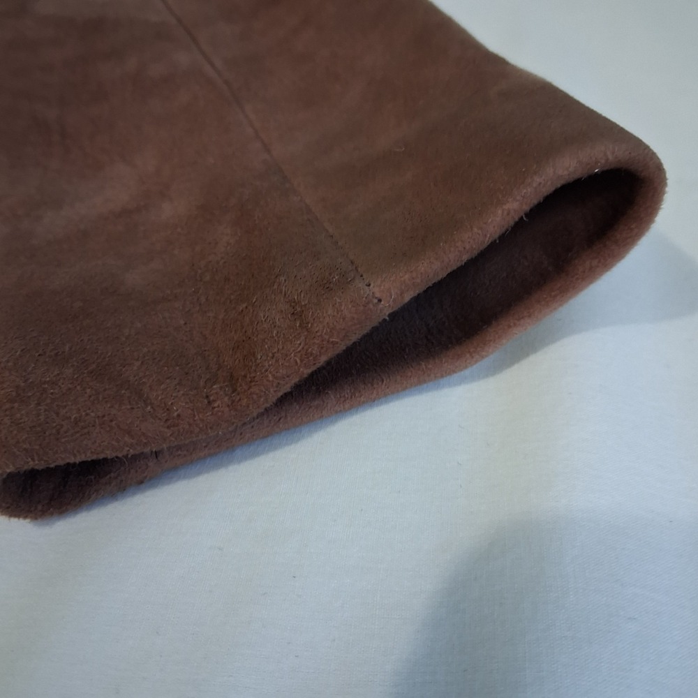 Vintage New England Sportswear Co. Leather Suede Lined Jacket Western Steampunk - Picture 12 of 16